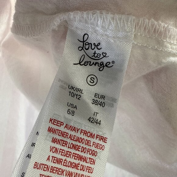 Disney Minnie Mouse Sequin Night Shirt S Red White Cherries Roll Tab Long Sleeve - Picture 8 of 10